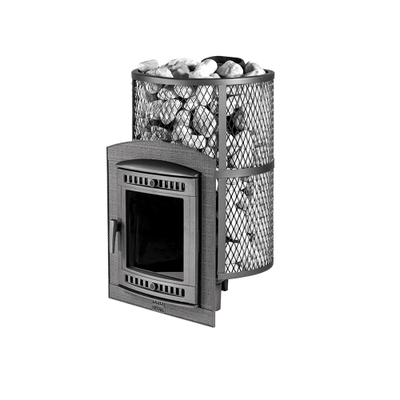 Печь банная "Атмосфера L" сетка из нержавеющей стали