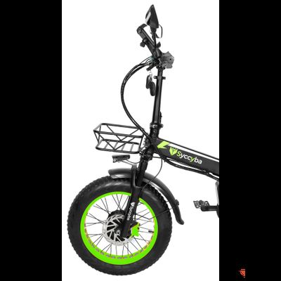 Электровелосипед SYCCYBA H1 (F10) зеленый