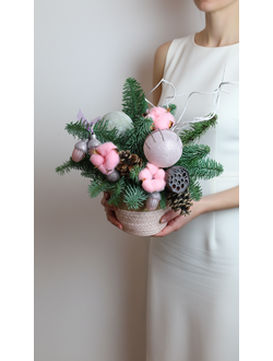 Новогодняя композиция № 1160