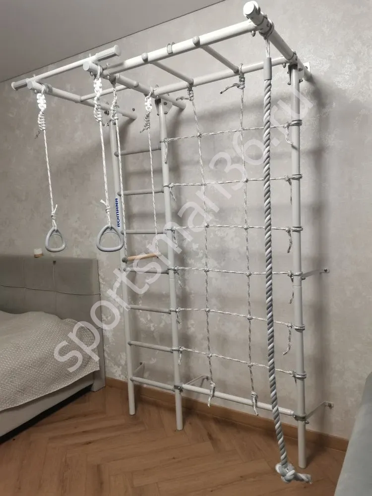 ДСК-6.01.с "Роки с рукоходом" (вяз. сетка), цвет бело-серый