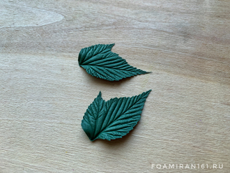 Молд «Лист малины #10» (ELF_decor)