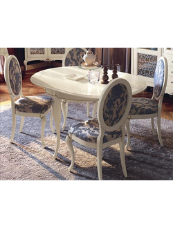 СТОЛ АРТ.T54  (D110) MEMORIE VENEZIANE (L110/150*P110*H80) GIORGIOСASA