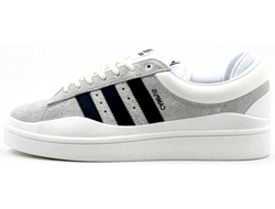 Кроссовки Adidas Bad Bunny x Campus Grey Black White
