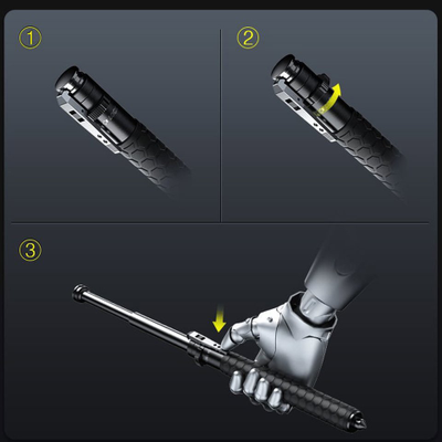 Телескопическая походная палка-дубина ТПП-53