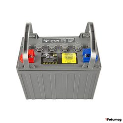 Тяговый WET аккумулятор Rutrike DT1275 (T1275) 12V100A/H C3