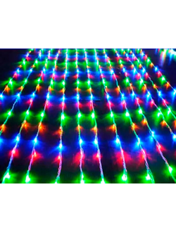 Светодиодная гирлянда "Водопад" 62# （цветной）3х3м 5шт