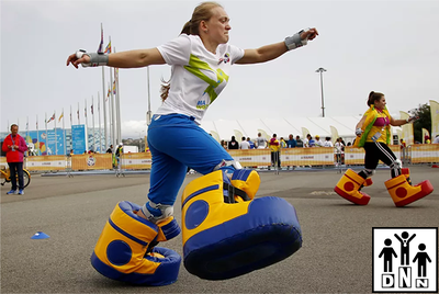 Мега боты DNN Гигантские ботинки ни для ходьбы