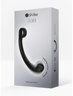SVSNLA-GR Универсальный вибромассажер SVibe Snail AXI Spot Wand, чёрный