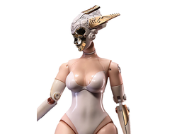 ПРЕДЗАКАЗ - Белый андроид - Коллекционная фигурка 1/6 SCALE MATRIX THE MESSENGER OF GOD PROTOTYPE BATTLE ANGEL (MT001) - COOMODEL X CTCOSTUDIO ?ЦЕНА: 13500 РУБ.?