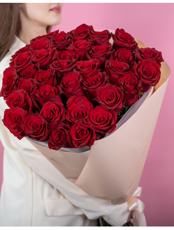 35 роз (цвет на выбор)