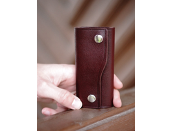 Ключница бордового цвета KL-002 2