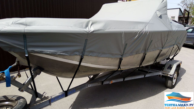 Тент на лодку КОРВЕТ 500 фиш