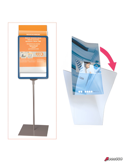 Экран защитный для рамки POS ФОРМАТА А5, 210×148,5 мм (код 290258, 290259, 290260, 290261), прозрачный. 290264