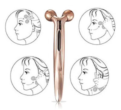 Массажер для лица и тела Andorse 3D Body Massager (цвет золотой)