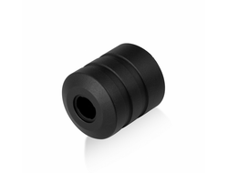 Держатель с горизонтальной фрезеровкой для тату машинки Skinner Innovation Pro Black Matte