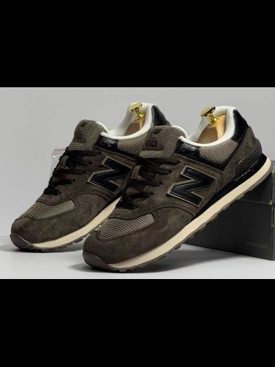New Balance 574 Umber Black