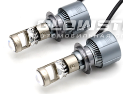 Cветодиодные мини-линзы H7 A80N LED (комплект, 2шт)