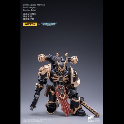 Космодесантник Черного Легиона брат Талас (Warhammer 40k) - КОЛЛЕКЦИОННАЯ ФИГУРКА 1/18 scale Brother Talas (JT2146) - JOYTOY