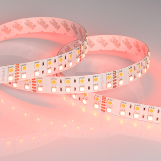 Лента Arlight RT 2-5000 24V RGB-White 2x2 (5060, 720 LED, LUX) (32 ВТ/М, IP20)