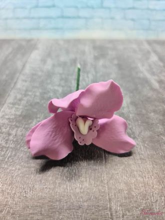 Сахарный цветок &quot;Орхидея&quot; для сборки