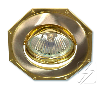 Спот (светильник) MR16 305Т никель-золото