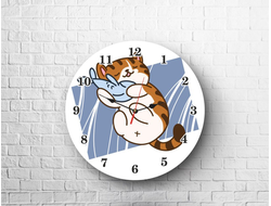 Часы Котики №10