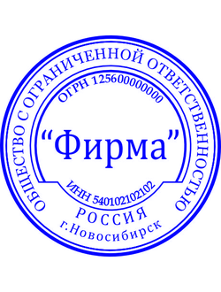 Образец для организации № 13