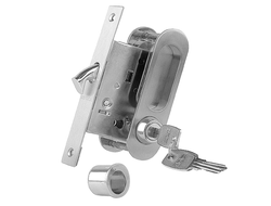 Ручка с замком Archie A-K01/02-V1 белый никель