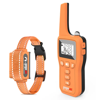 Электронный ошейник для дрессировки собак PD529 оранжевый