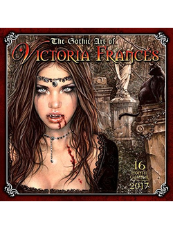 Victoria Frances Official Календарь 2017 ИНОСТРАННЫЕ ПЕРЕКИДНЫЕ КАЛЕНДАРИ 2017, Victoria Frances Off