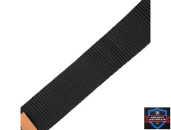 Набор ремней-стяжек с пряжкой-зажимом Standers 25х2500 мм, полипропилен, цвет чёрный, 2 шт.