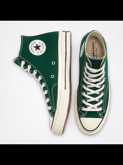 Кеды высокие Converse Chuck Taylor 70 зеленые