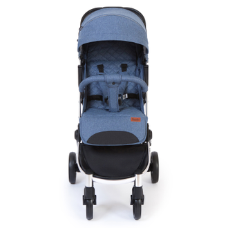 Коляска прогулочная Nuovita Snello Plus Denim Джинсовый