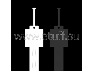 Стрипленты, стрипхолдеры - Стриплента 680х100 мм, квадрат