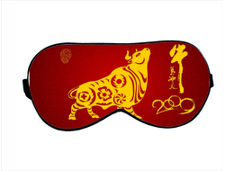 Маска для сна с символикой "Быка" №10