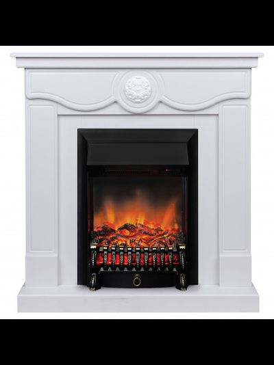 Каминокомплект Aurora WT с очагом Fobos Lux BL S