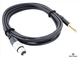 Изображение провода Cordial CFM 6 FV с разъемами XLR female/джек стерео 6.3мм