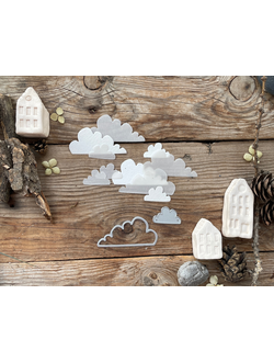 Набор ножей для вырубки "Белогривые лошадки"