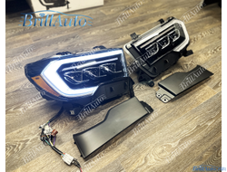 Фары Toyota Tundra 07-13 Sequoia 08-17 стиль ЛЕКСУС