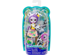 Enchantimals Кукла Лариса Лемури с любимой зверюшкой GFN44