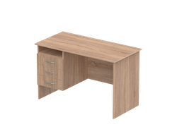 Стол письменный 1-тумбовый с ящиками, 1200?700?750 мм