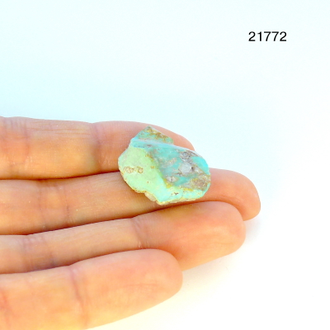 Бирюза натуральная (необработанная) Казахстан арт.21772: 4,1г - 23*17*9мм