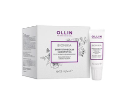 OLLIN BioNika Энергетическая сыворотка Против выпадения волос, 6шт х 15мл