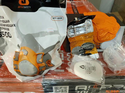 Комплект для защиты дыхания JETA SAFETY J-SET 6500-M