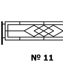 Оградка на могилу 11