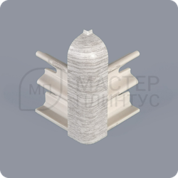 Угол наружный к плинтусу Comfort Classic 80 Дуб винтажный 063