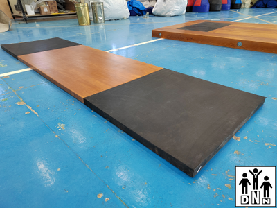 Помост для становой тяги компактный с морением