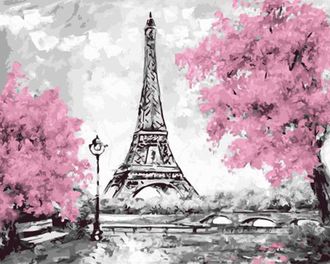 Картина по номерам 40х50 GX 26940 Весенний Париж