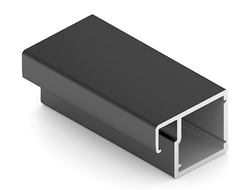 Профиль рамочный узкий 708, Черный Матовый L=....  DE0708.VP540.BKSPC.CJ  ARISTO *