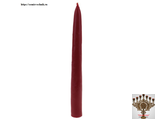Свеча восковая красная 32 см (время горения 4 часа) (Candle)